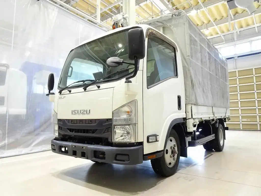 いすゞ エルフ 小型 ウイング 幌ウイング TKG-NMS85AR の中古トラック【車両No.187654】