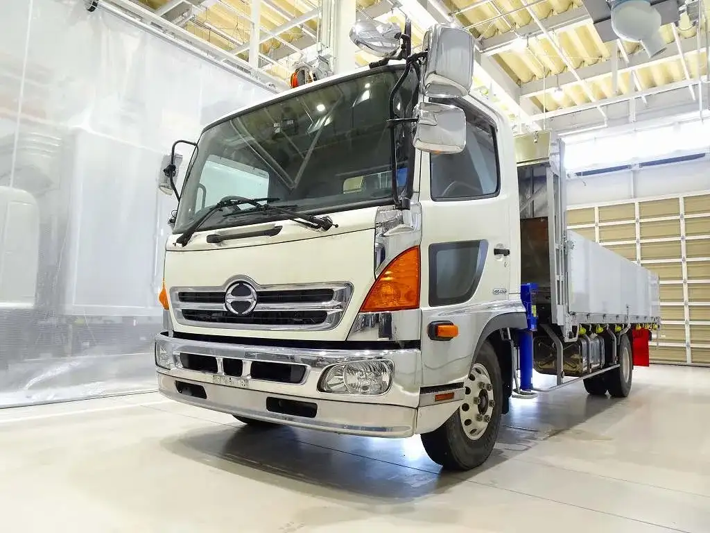 日野 レンジャー 中型/増トン クレーン付 アルミブロック 3段 の中古トラック【車両No.187657】