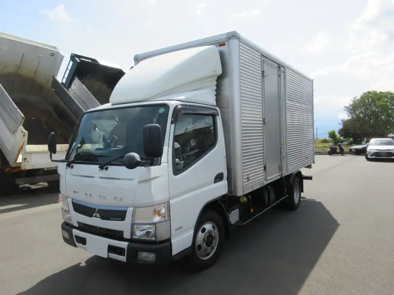 三菱 キャンター 小型 アルミバン 床鉄板 サイドドア の中古トラック【車両No.187801】