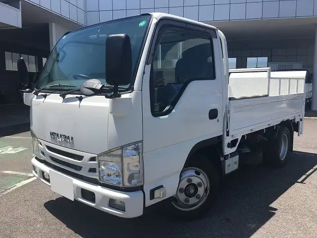 いすゞ エルフ 小型 平ボディ パワーゲート 床鉄板 の中古トラック【車両No.187835】