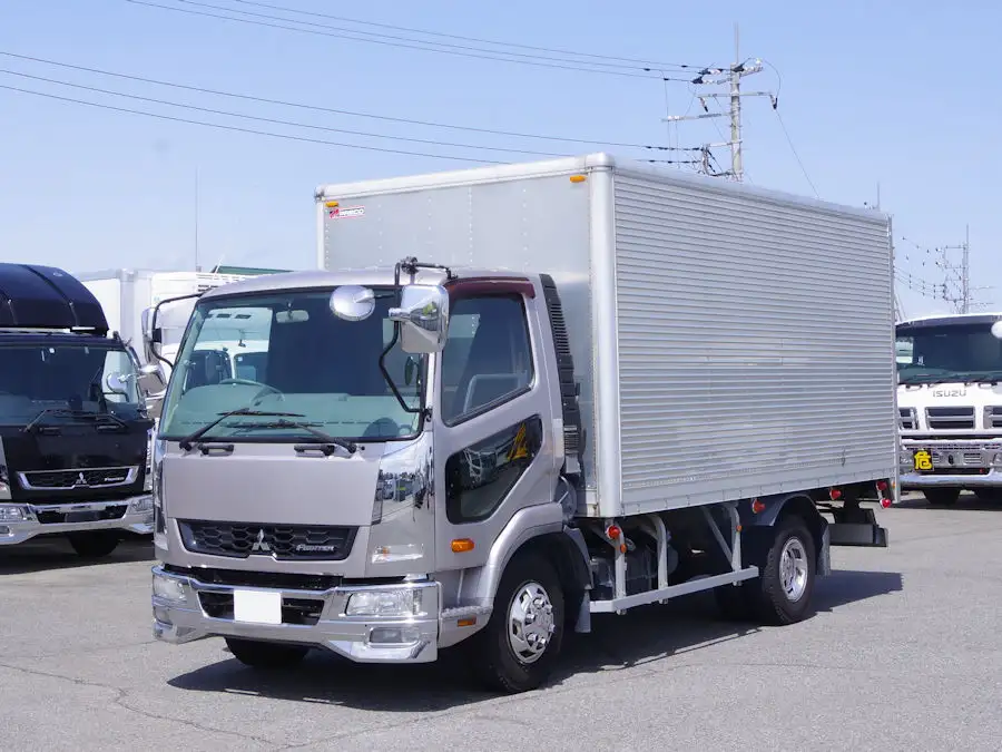 三菱 ファイター 中型/増トン アルミバン ジョルダー 3枚観音 の中古トラック【車両No.187848】