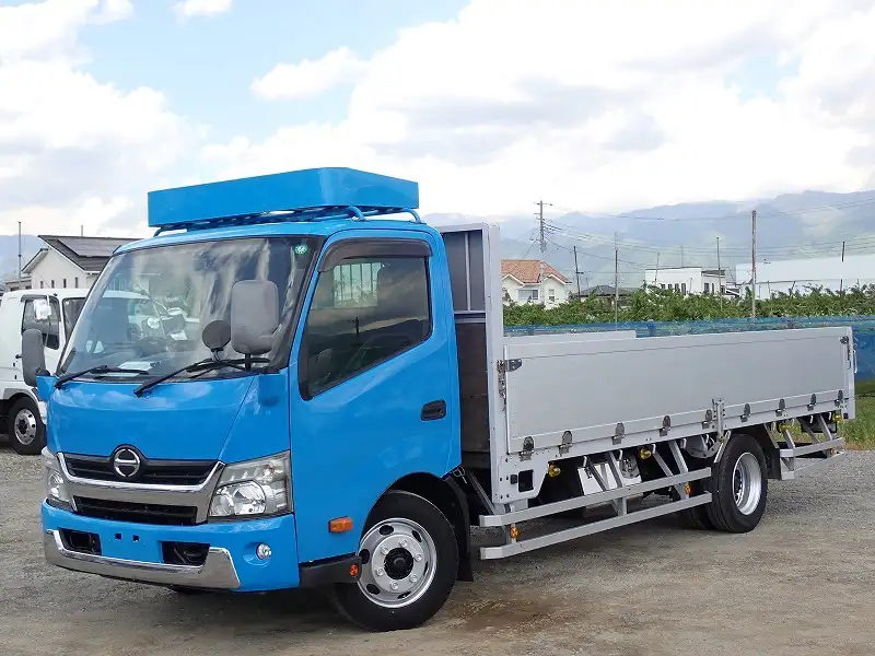 日野 デュトロ 小型 平ボディ 床鉄板 アルミブロック の中古トラック【車両No.187780】