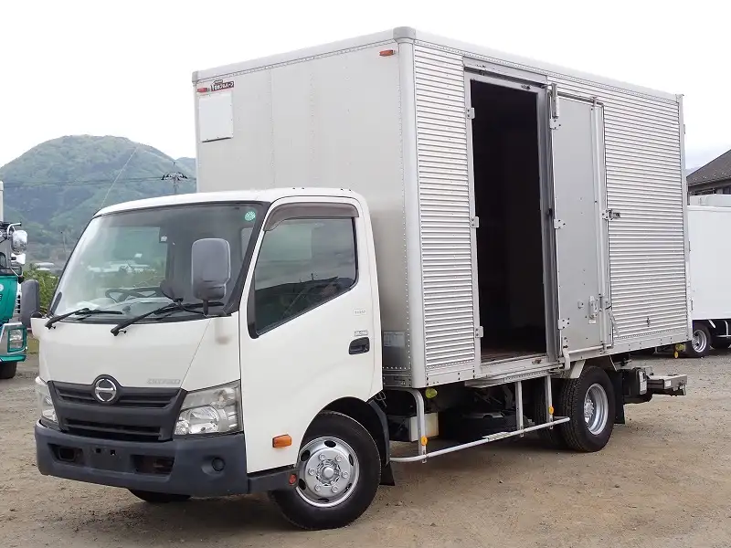 日野 デュトロ 小型 アルミバン パワーゲート サイドドア の中古トラック【車両No.187792】