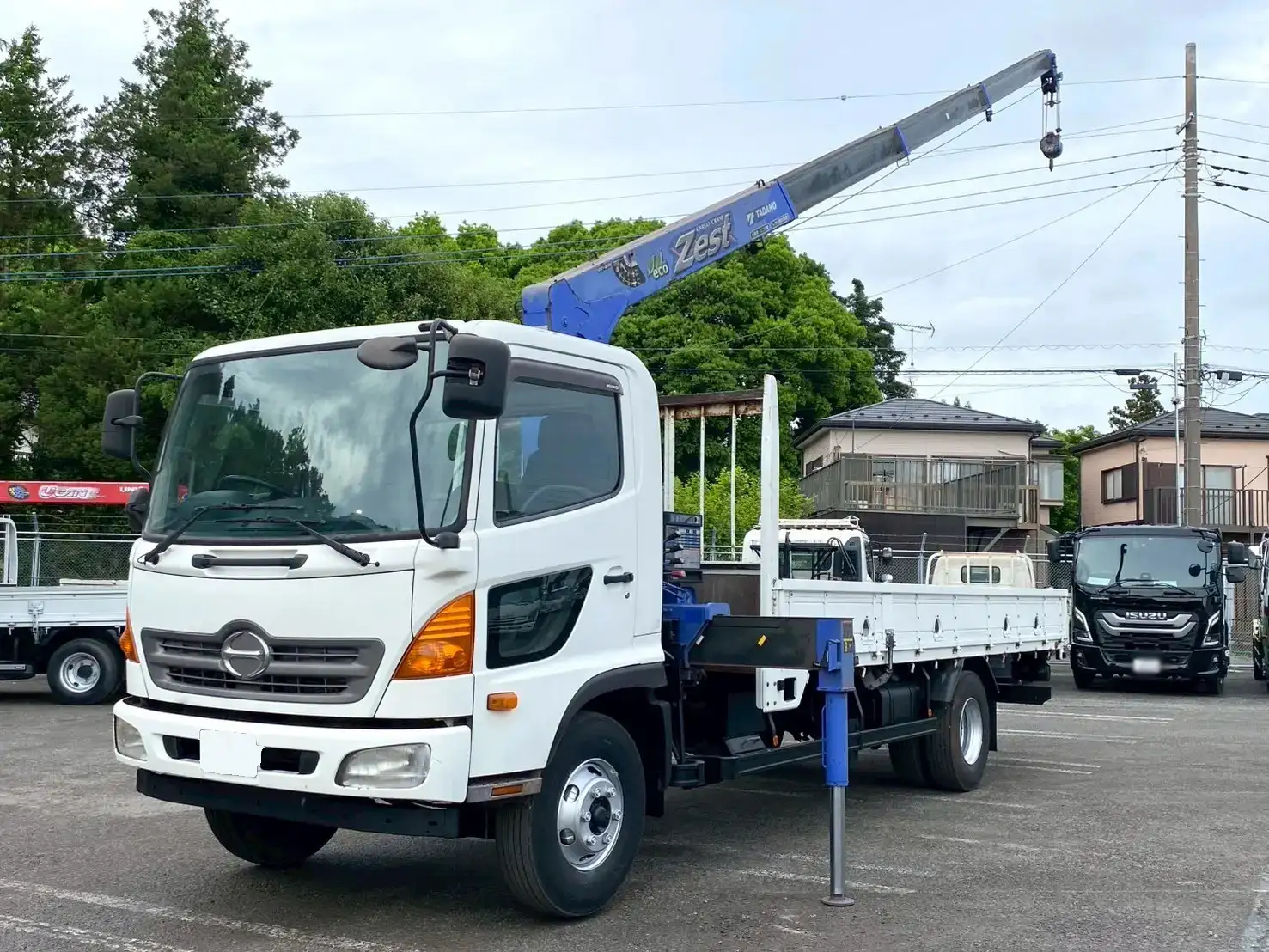 日野 レンジャー 中型/増トン クレーン付 4段 ラジコン の中古トラック【車両No.187960】
