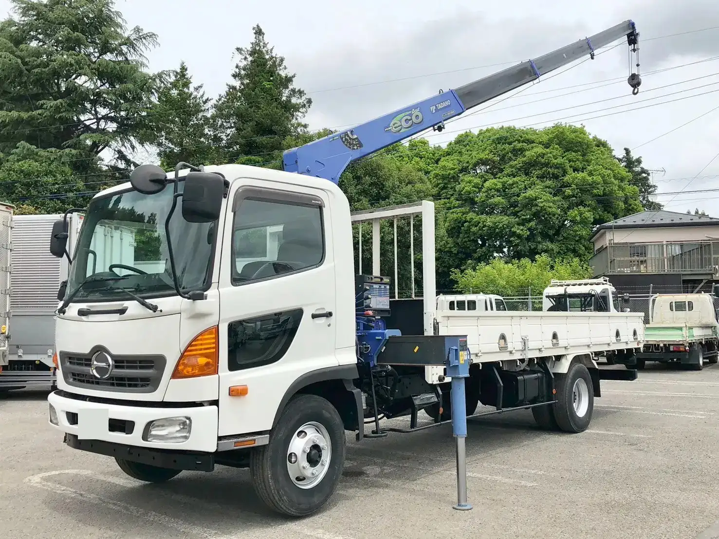 日野 レンジャー 中型/増トン クレーン付 4段 ラジコン の中古トラック【車両No.187943】