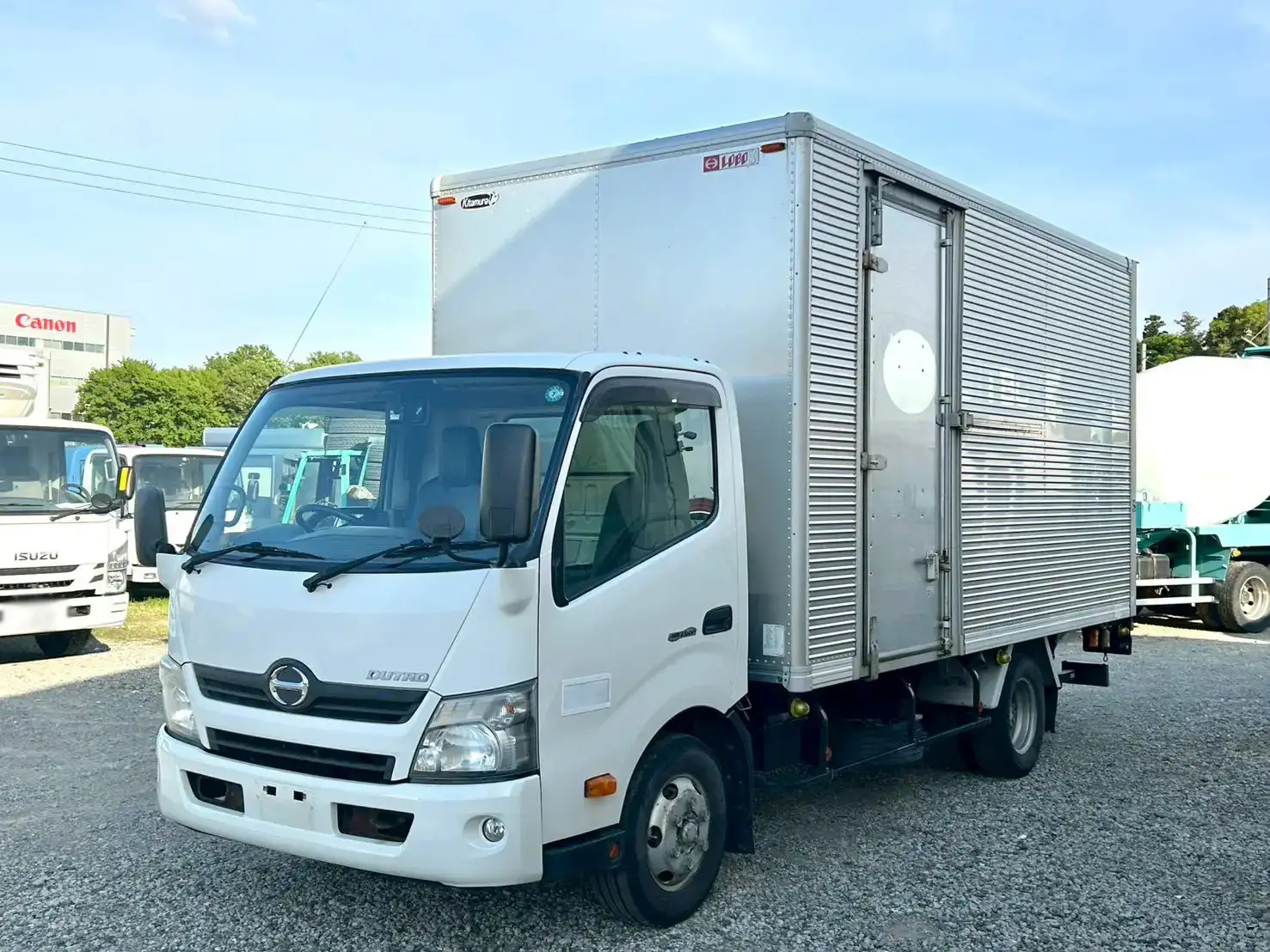日野 デュトロ 小型 アルミバン パワーゲート 床鉄板 の中古トラック【車両No.187899】