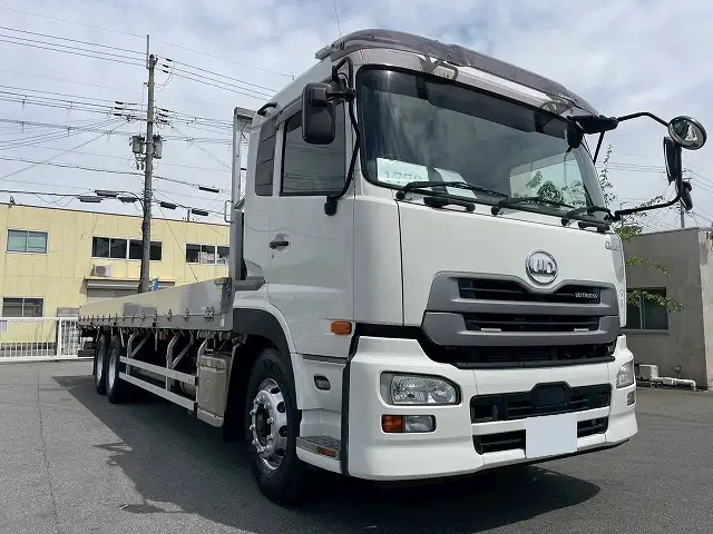 日産UD クオン 大型 平ボディ アルミブロック ベッド の中古トラック【車両No.187988】