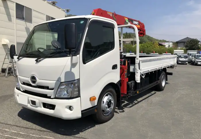 日野 デュトロ 小型 クレーン付 5段 フックイン の中古トラック【車両No.188032】