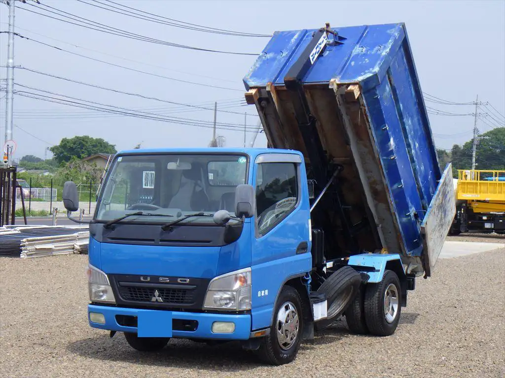 三菱 キャンター 小型 アームロール コンテナ付き ツインホイスト の中古トラック【車両No.188139】