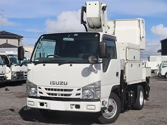 いすゞ エルフ 小型 高所・建柱車 高所作業車 電工仕様 の中古トラック【車両No.188089】