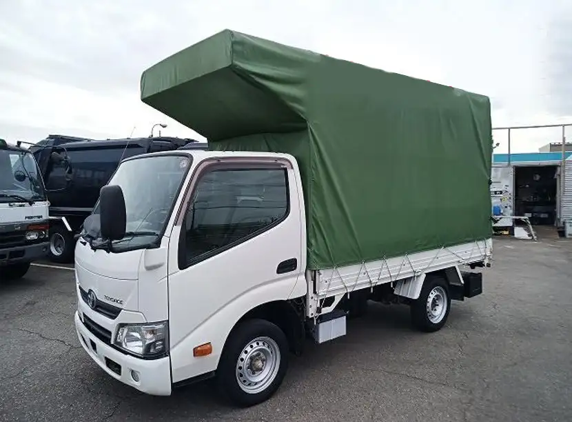 トヨタ トヨエース 小型 平ボディ 幌 LDF-KDY281 の中古トラック【車両No.189047】