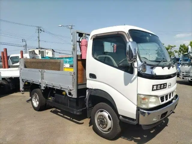 日野 デュトロ 小型 平ボディ パワーゲート 床鉄板 の中古トラック【車両No.189073】