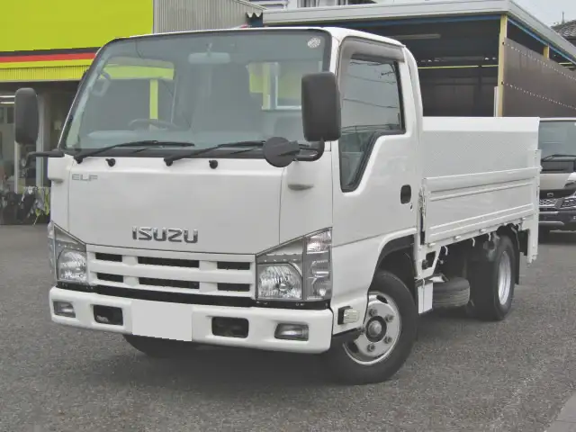 いすゞ エルフ 小型 平ボディ パワーゲート 床鉄板 の中古トラック【車両No.189475】