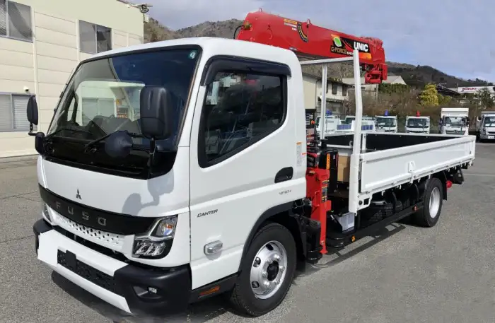 三菱 キャンター 小型 クレーン付 6段 ラジコン の中古トラック【車両No.189820】