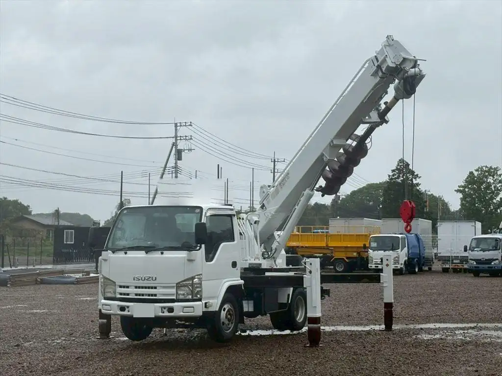いすゞ エルフ 小型 高所・建柱車 建柱車 TKG-NKR85N の中古トラック【車両No.189852】