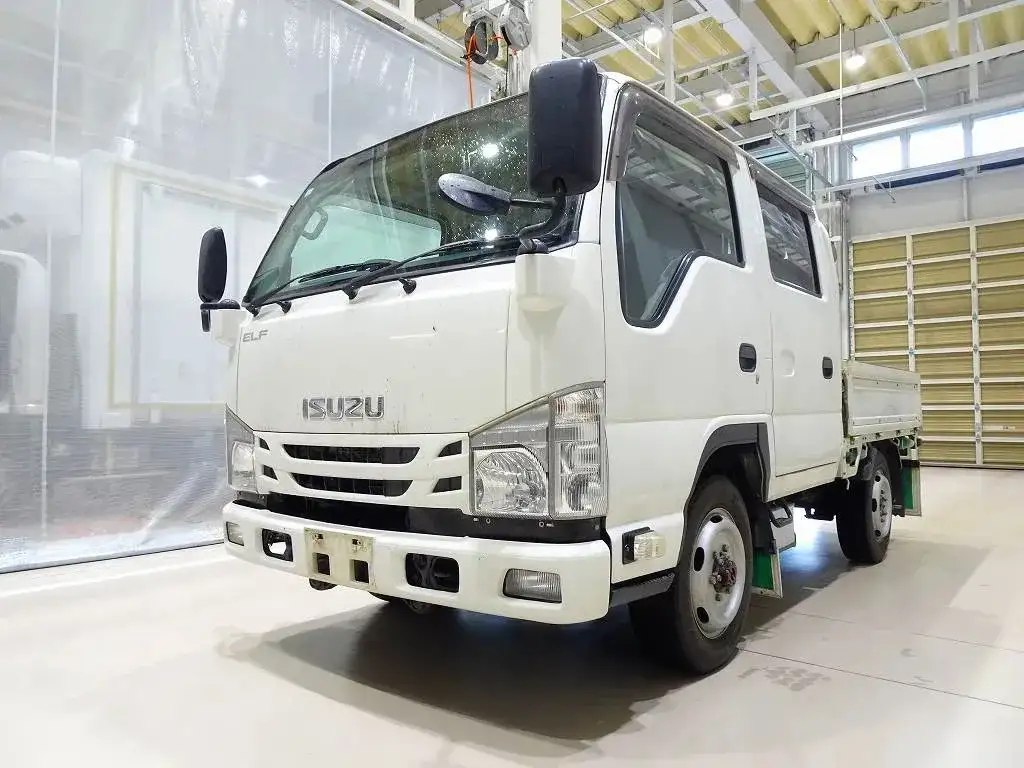 いすゞ エルフ 小型 平ボディ Wキャブ TRG-NHS85A の中古トラック【車両No.189815】