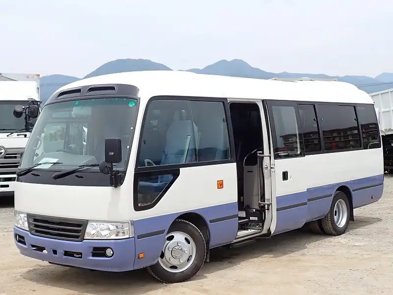 トヨタ コースター 小型 バス マイクロバス SKG-XZB50 の中古トラック【車両No.189961】