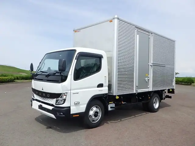 三菱 キャンター 小型 アルミバン パワーゲート サイドドア の中古トラック【車両No.190090】