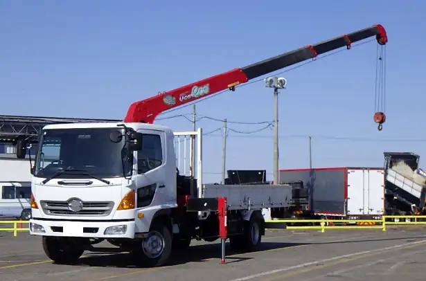 日野 レンジャー 中型/増トン クレーン付 4段 ラジコン の中古トラック【車両No.190070】