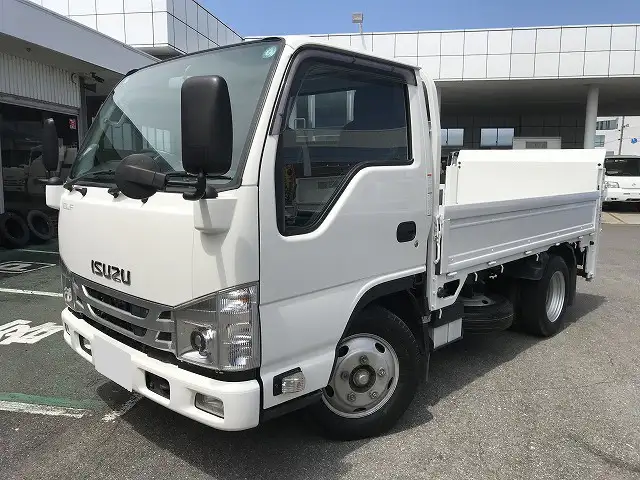 いすゞ エルフ 小型 平ボディ パワーゲート 床鉄板 の中古トラック【車両No.190104】