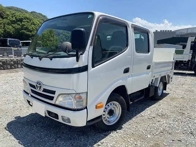 トヨタ ダイナ 小型 平ボディ Wキャブ パワーゲート の中古トラック【車両No.190133】