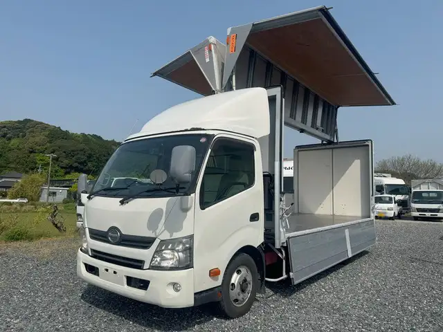 日野 デュトロ 小型 ウイング 床鉄板 TKG-XZU720M の中古トラック【車両No.190098】