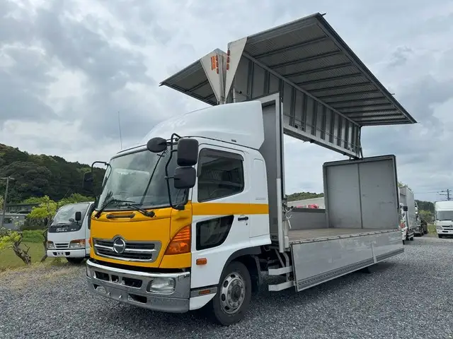 日野 レンジャー 中型/増トン ウイング ベッド BKG-GD7JPYA の中古トラック【車両No.190110】