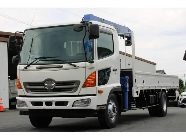 日野 レンジャー 中型/増トン クレーン付 4段 ラジコン の中古トラック【車両No.190077】