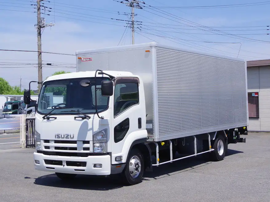 いすゞ フォワード 中型/増トン アルミバン パワーゲート TKG-FRR90S2 の中古トラック【車両No.190075】