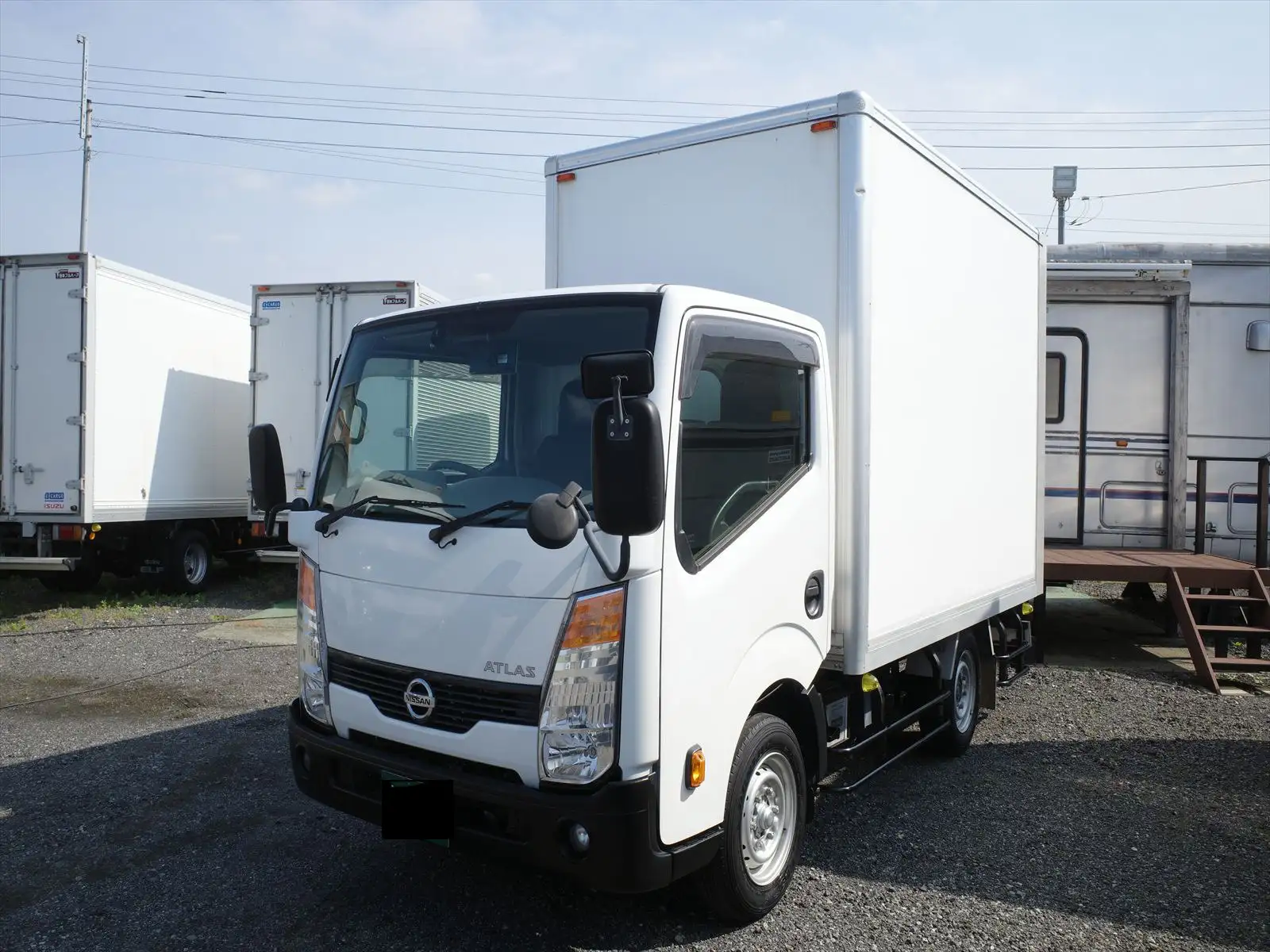日産 アトラス 小型 アルミバン シャッター式 CBF-SQ2F24 の中古トラック【車両No.190138】