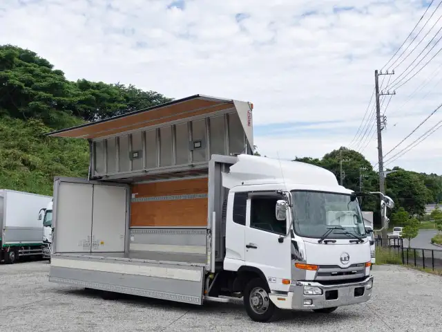 日産UD コンドル 中型/増トン ウイング パワーゲート エアサス の中古トラック【車両No.190200】