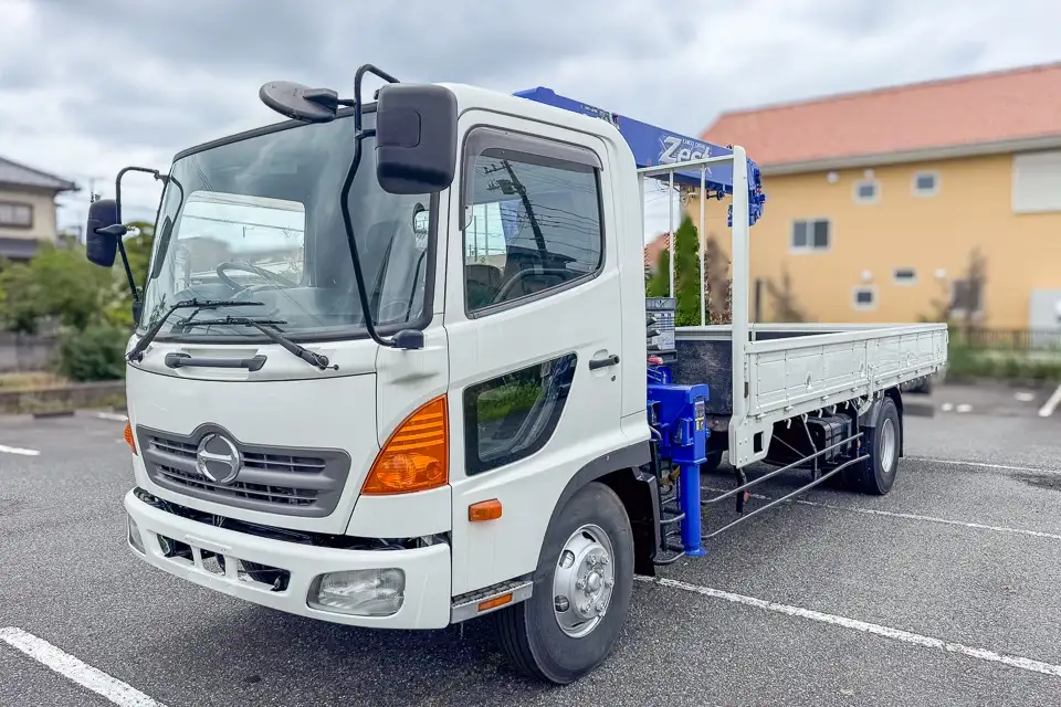 日野 レンジャー 中型/増トン クレーン付 4段 ラジコン の中古トラック【車両No.190289】