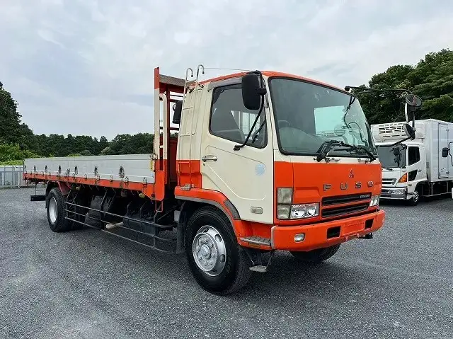 三菱 ファイター 中型/増トン 平ボディ アルミブロック ベッド の中古トラック【車両No.189999】