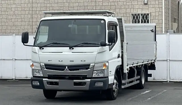 三菱 キャンター 小型 平ボディ パワーゲート アルミブロック の中古トラック【車両No.190514】