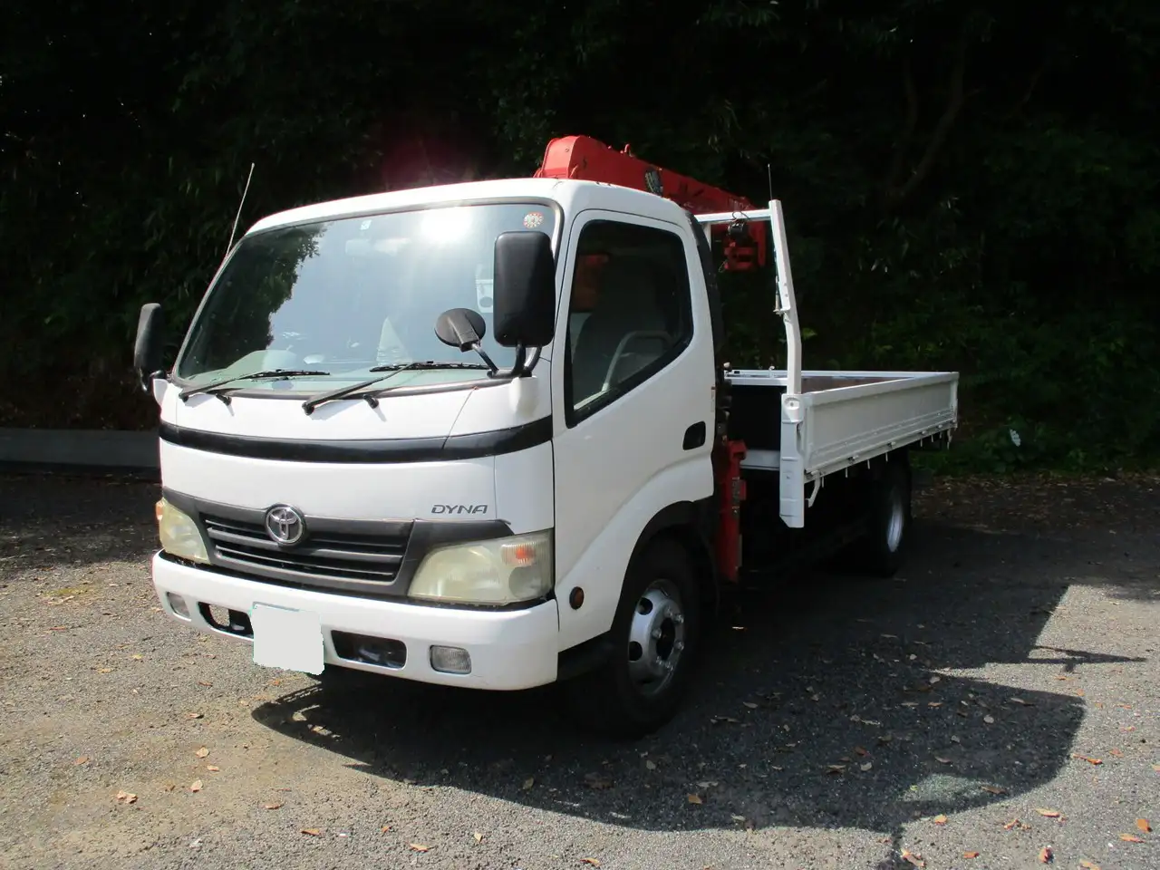トヨタ ダイナ 小型 クレーン付 床鉄板 3段 の中古トラック【車両No.190504】