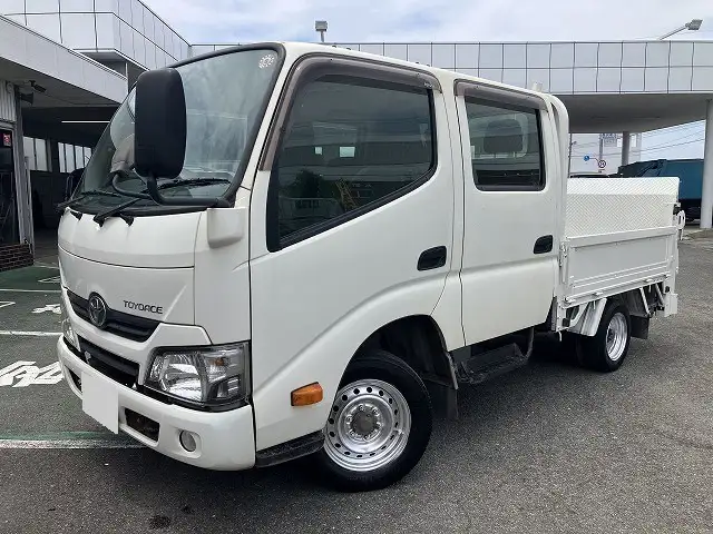 トヨタ トヨエース 小型 平ボディ Wキャブ パワーゲート の中古トラック【車両No.190649】