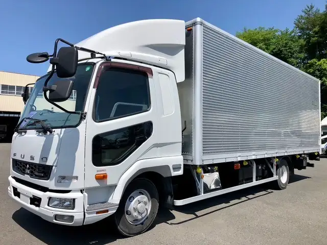 三菱 ファイター 中型/増トン アルミバン パワーゲート 床鉄板 の中古トラック【車両No.190711】