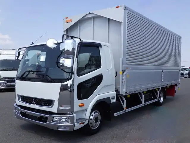 三菱 ファイター 中型/増トン ウイング エアサス ベッド の中古トラック【車両No.190740】