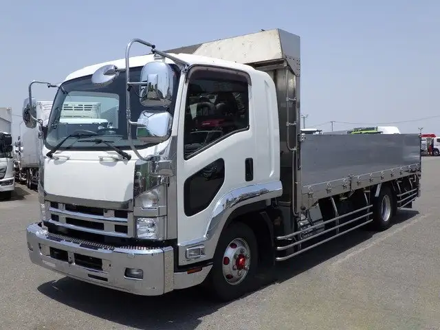 いすゞ フォワード 中型/増トン 平ボディ 床鉄板 アルミブロック の中古トラック【車両No.190770】