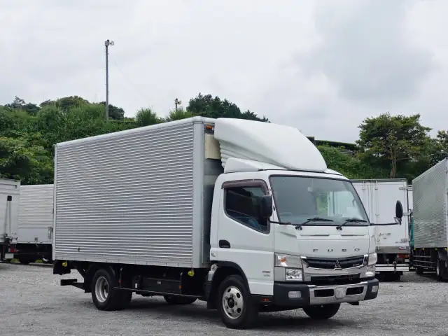 三菱 キャンター 小型 アルミバン パワーゲート TKG-FEB50 の中古トラック【車両No.190754】