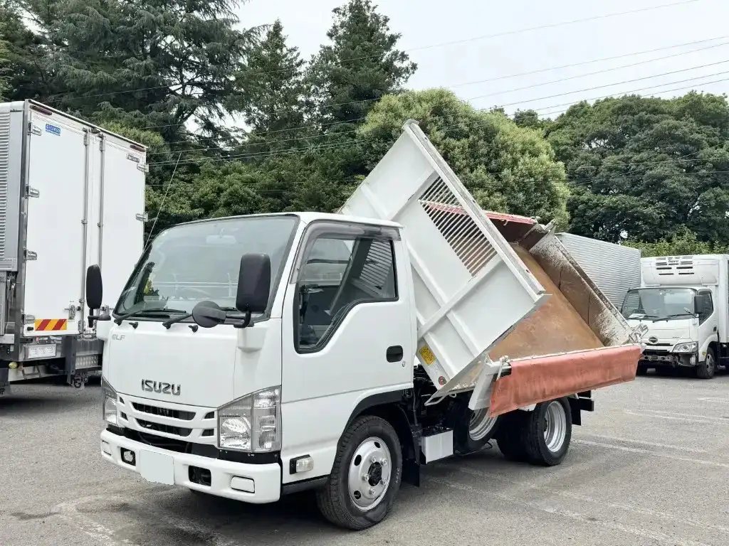 いすゞ エルフ 小型 ダンプ 三転 コボレーン の中古トラック【車両No.190725】