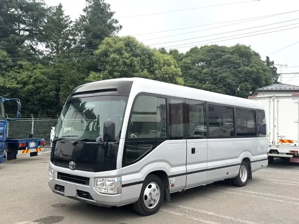 トヨタ コースター 小型 バス マイクロバス SKG-XZB70 の中古トラック【車両No.190780】