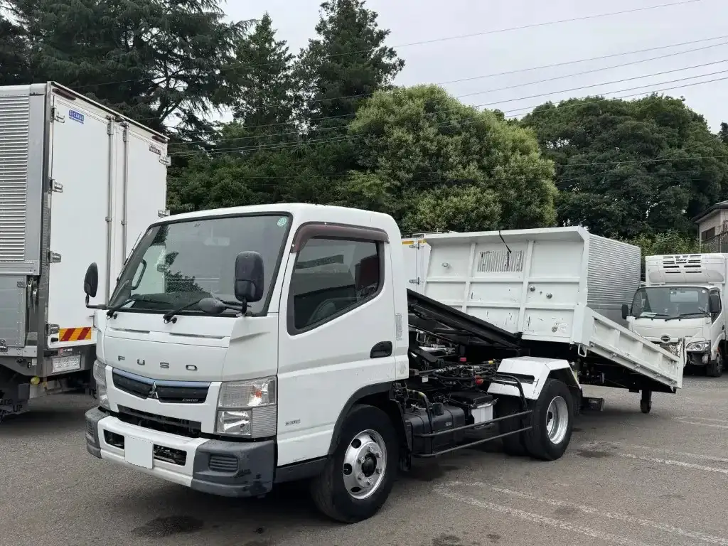 三菱 キャンター 小型 ダンプ ローダー TPG-FEBM0 の中古トラック【車両No.190767】