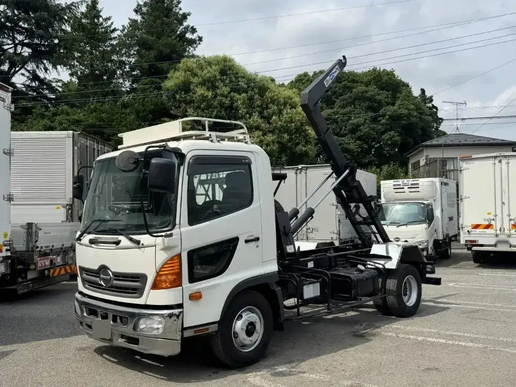 日野 レンジャー 中型/増トン アームロール ツインホイスト TKG-FC9JEAA の中古トラック【車両No.190797】