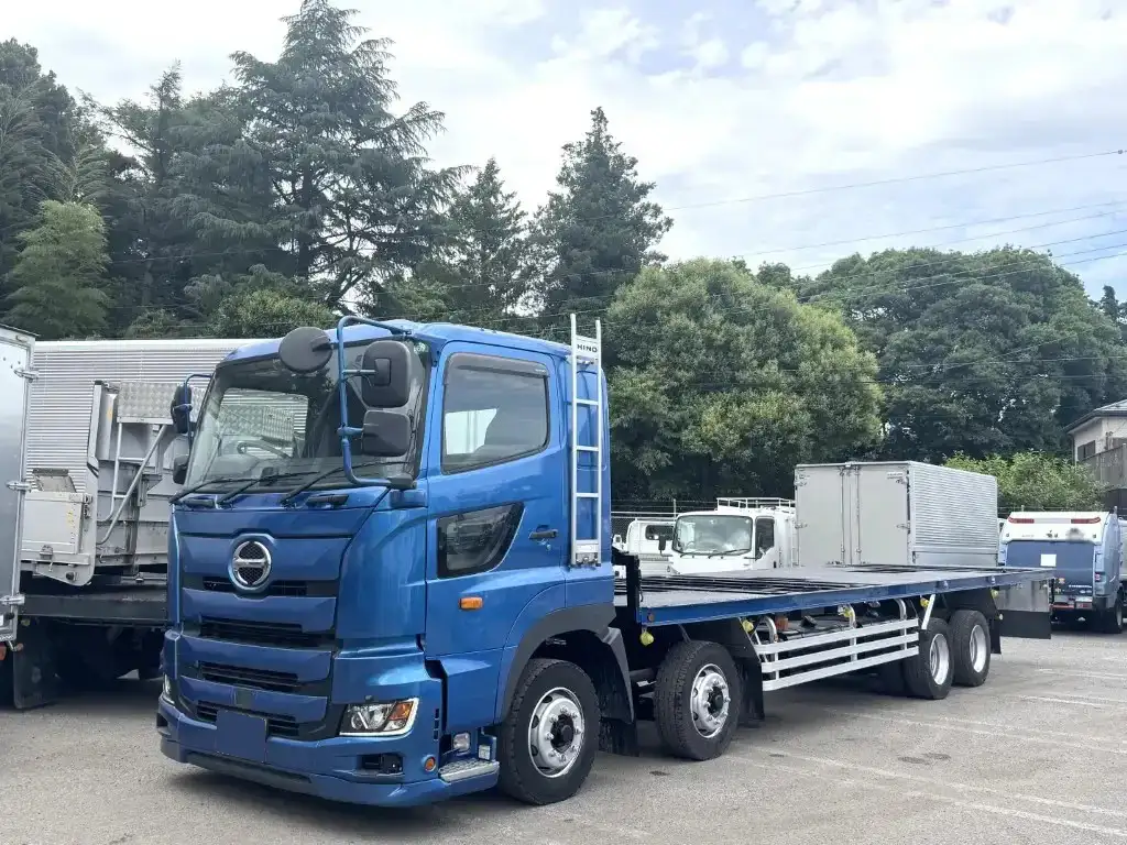 日野 プロフィア 大型 平ボディ エアサス ベッド の中古トラック【車両No.190795】