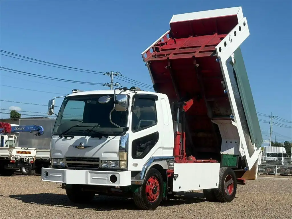 三菱 ファイター 中型/増トン ダンプ コボレーン ベッド の中古トラック【車両No.191755】