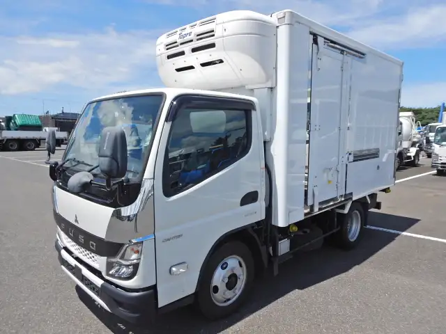 三菱 キャンター 小型 冷凍冷蔵 床ステン サイドドア の中古トラック【車両No.192110】