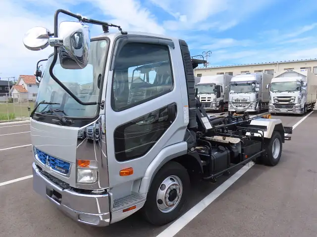 三菱 ファイター 中型/増トン アームロール ツインホイスト 2KG-FK72F の中古トラック【車両No.192128】