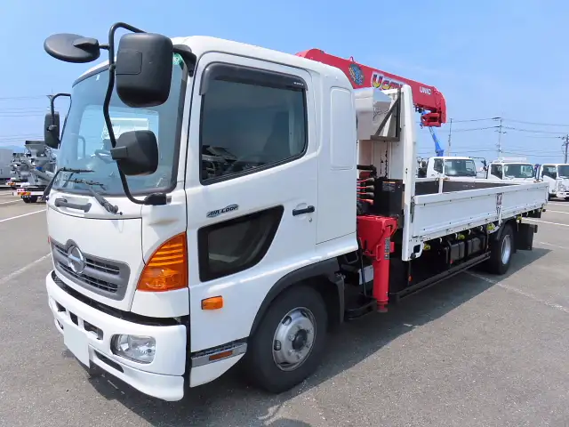 日野 レンジャー 中型/増トン クレーン付 4段 ラジコン の中古トラック【車両No.192127】