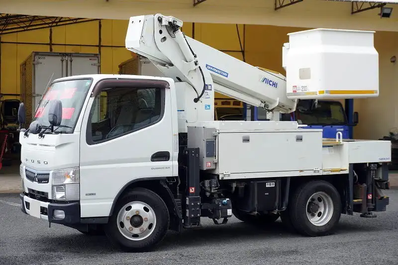 三菱 キャンター 小型 高所・建柱車 高所作業車 TPG-FEA50 の中古トラック【車両No.192734】